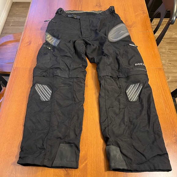 MODE Motorcycle Riding Pants Armored All Weather Touring Biker Pants Size 36 - Picture 1 of 7